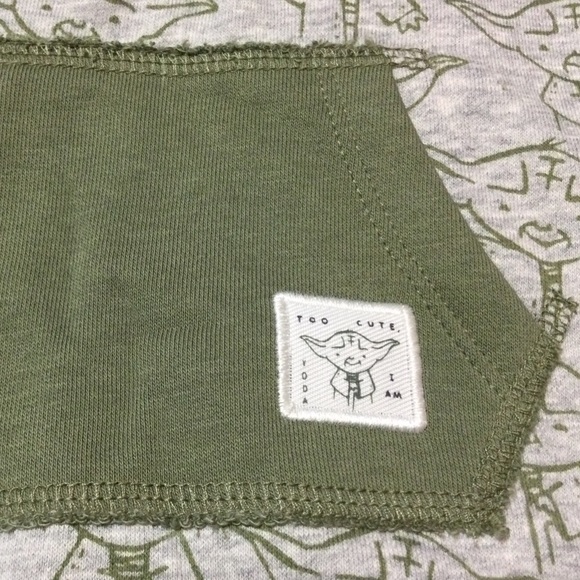 Gap Boys 6 12 18 24 Months Star Wars Yoda Pants Romper. NWT - Picture 4 of 7